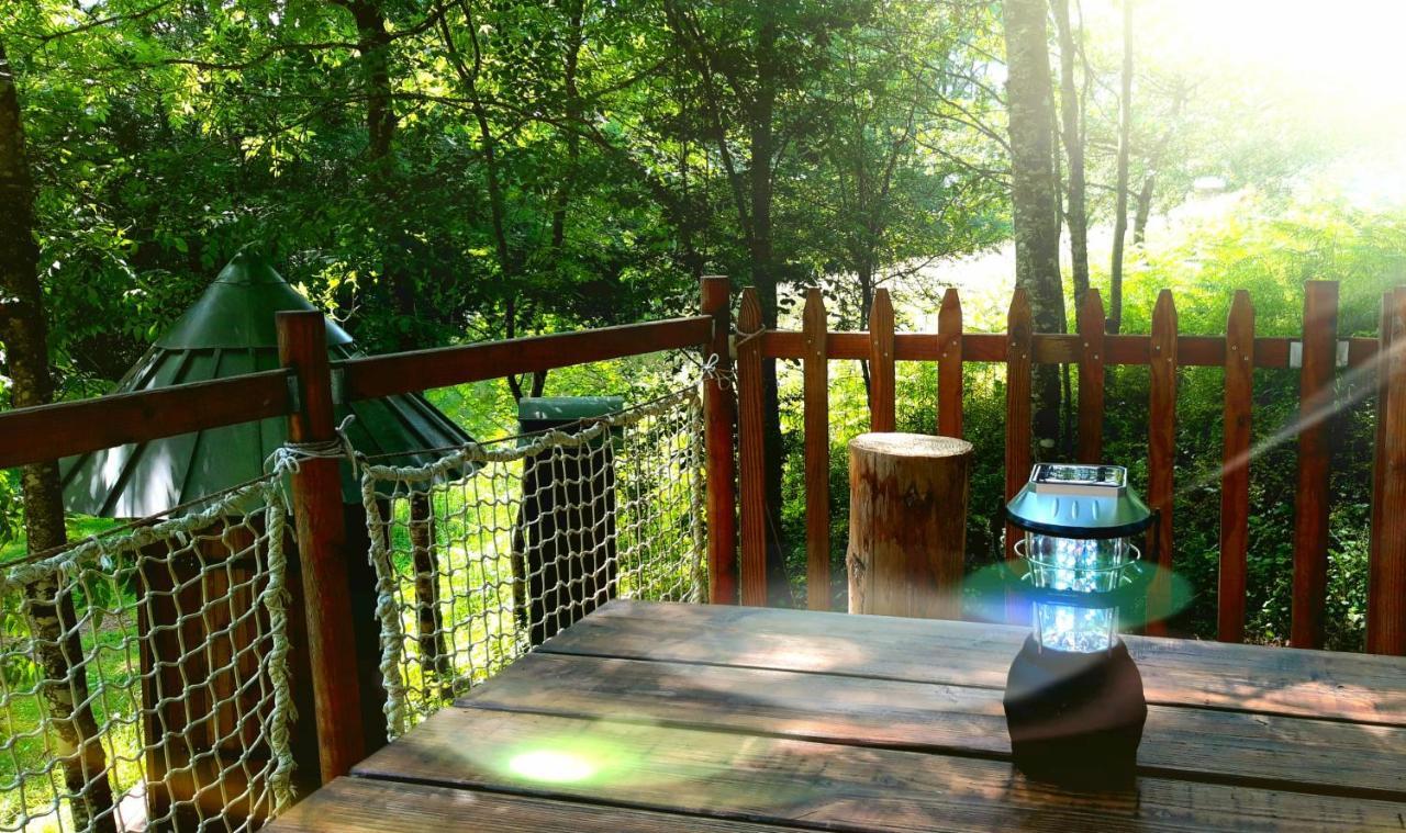 Le Tipi A Marie, Deconnectez- Vous !!! Hotel Cambounes Ngoại thất bức ảnh